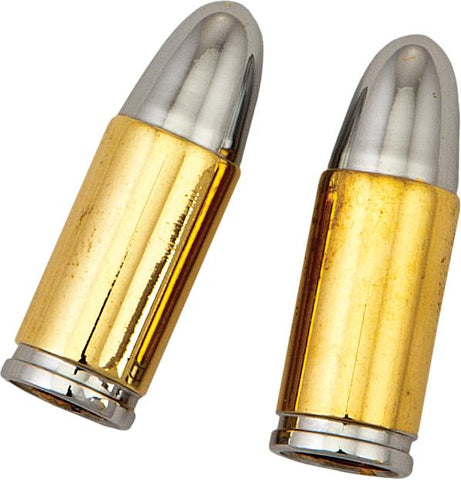 Valve Stem Caps Gold Bullet