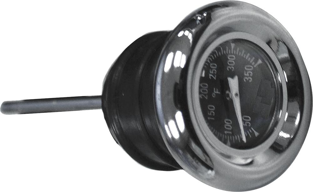 Oil Temp Gauge 2 3-4" Dipstick Black Face