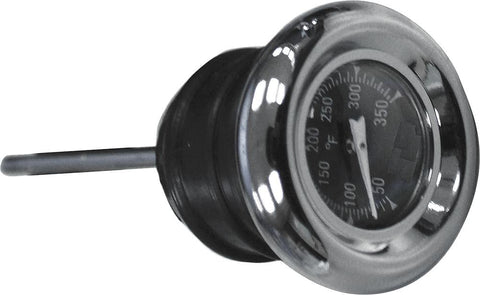 Oil Temp Gauge 2 3-4" Dipstick Black Face
