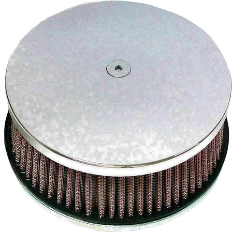 Round Air Cleaner Hp Classic Smooth Chrome 5-7/8"