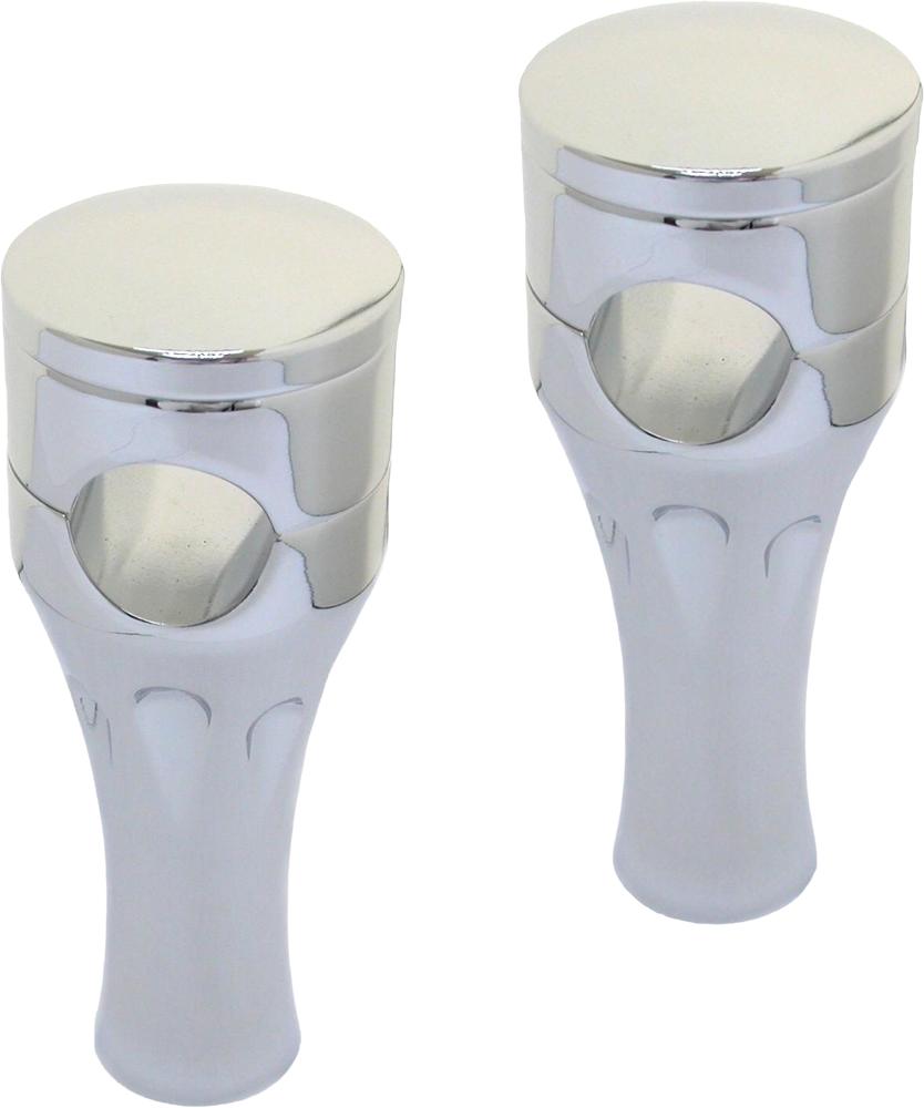 Talon Risers Chrome 3"