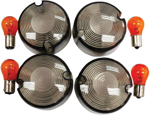 Smoked Turn Signal Lens Kit (domed)