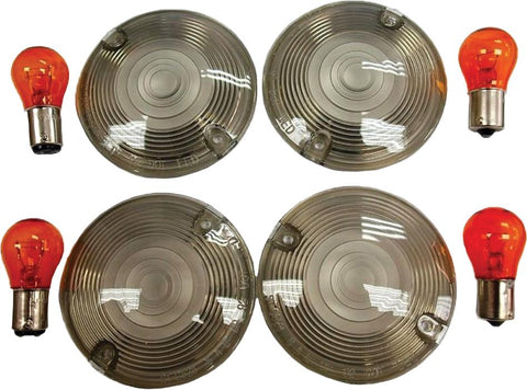 Smoked Turn Signal Lens Kit (flat)