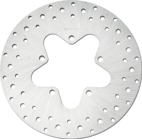 Rear Rotor Flt 11.5" Stainless Steel Drilled