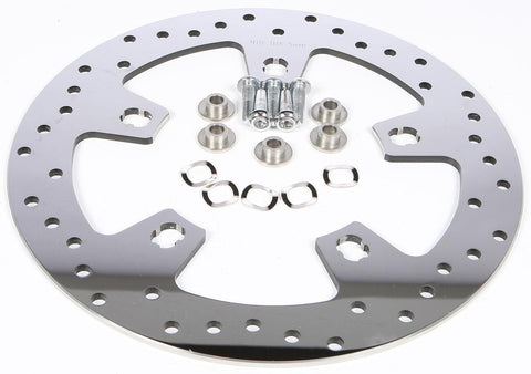 Hd Polished Rotor 14-up Flt W- Hardware