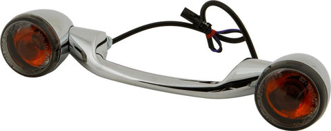 Light Bar Chrome  W-smoke Lenses