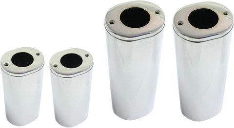 Upper Fork Tube Covers Chrome