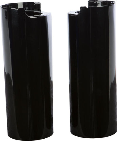 Upper Fork Tube Covers +2" Black