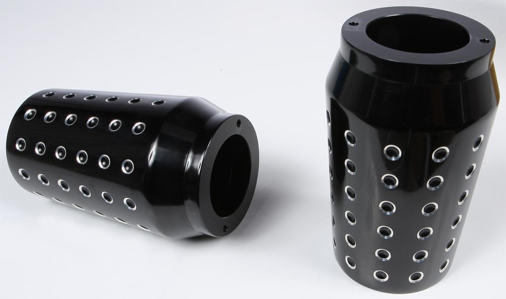 Billet Fork Slider Covers Chrome