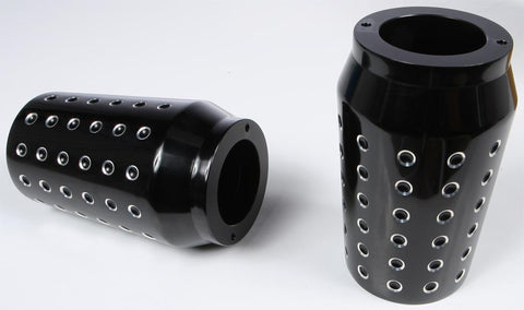 Billet Fork Slider Covers Chrome