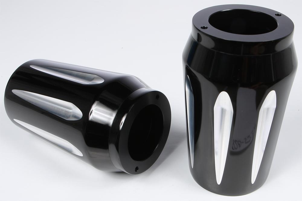 Billet Fork Slider Covers Black