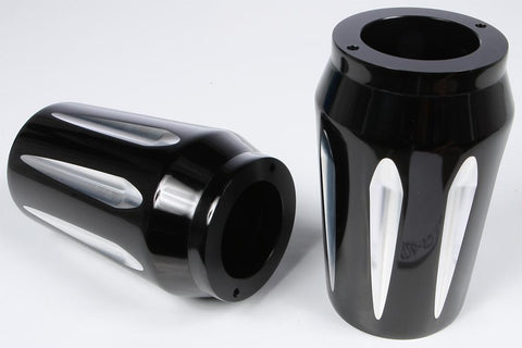 Billet Fork Slider Covers Black