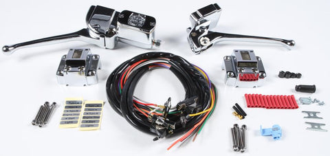 Complete Handlebar Controls W-black Switches