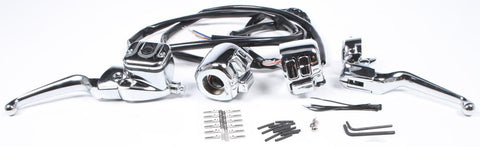 9-16" Handlebar Controls W-switches (chrome)