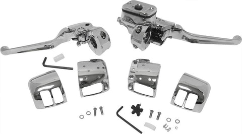 9-16" Handlebar Controls W-out Switches (chrome)