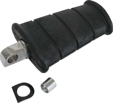 Kickpedal Black W-chrome Swivel