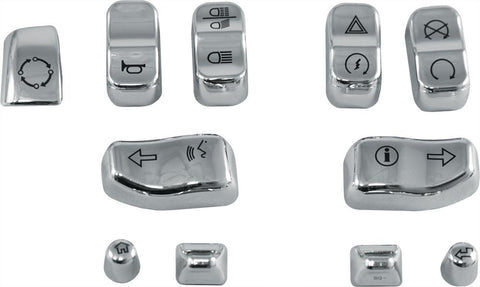 Switch Caps Chrome 11-pc