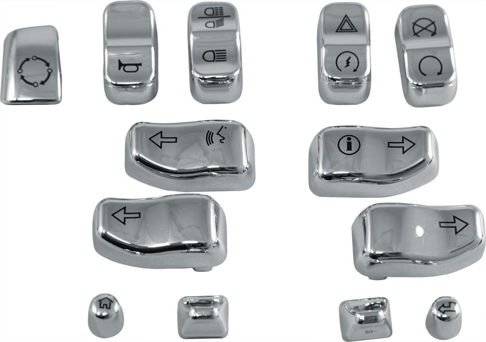 Switch Caps Chrome 13-pc