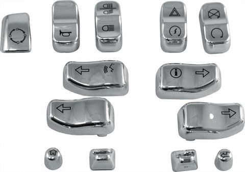 Switch Caps Chrome 13-pc