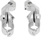 Short Adjustable Peg Mount Black