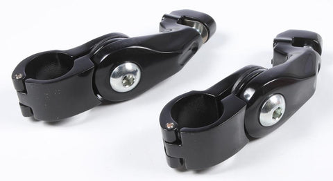 Short Adjustable Peg Mount Black