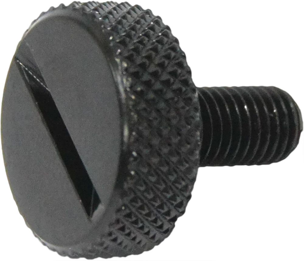 Quarter Turn Thumb Screw 1-4 In-28 Black