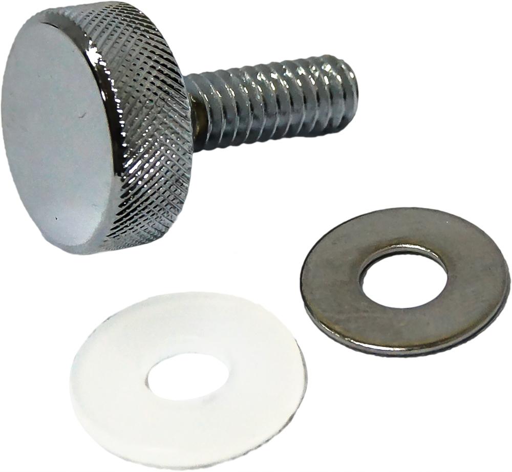 Knurled Seat Knob Brake1-4-20 Chrome