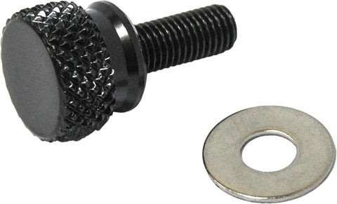 Knurled Seat Knob 1-4-28 Stepped Black