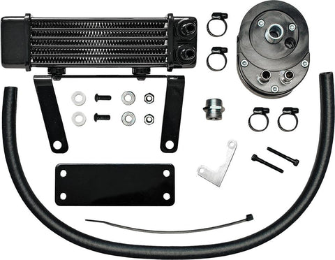 Lowmount Oil Cooler System (black)