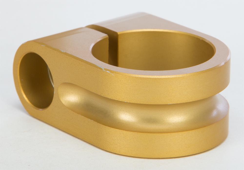 Milled Mirror Mount 1 In Gold