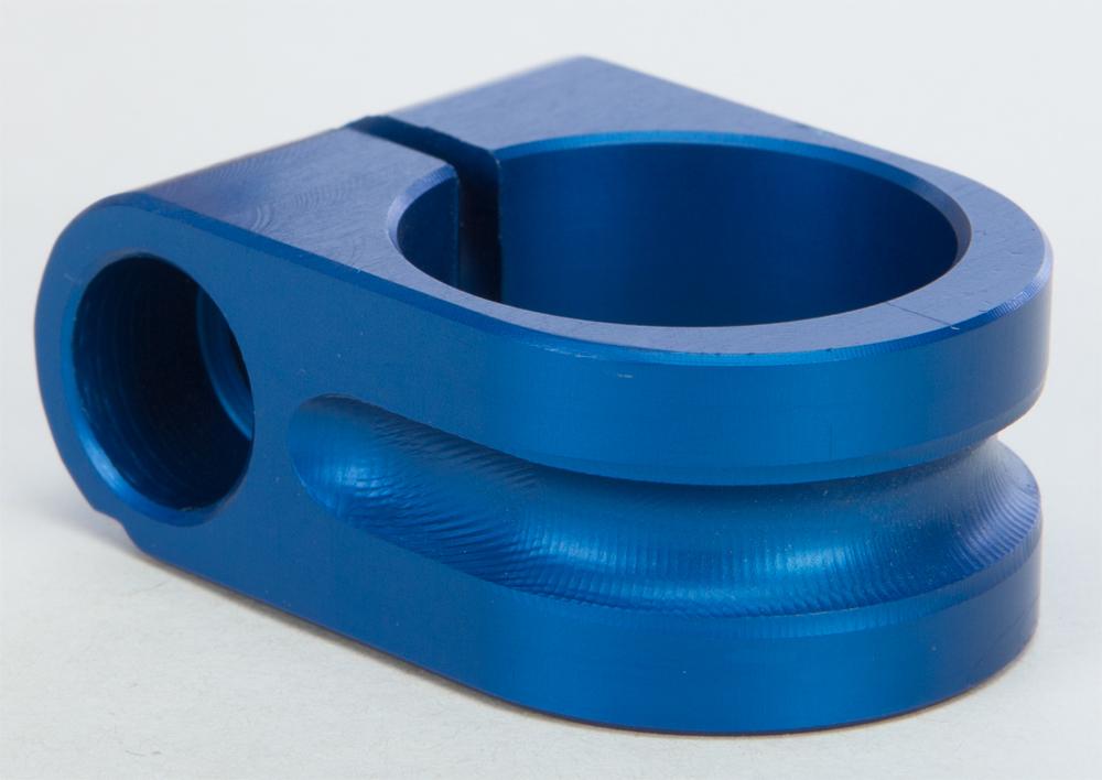 Milled Mirror Mount 1 In Blue