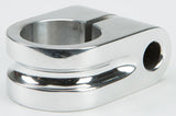 Milled Mirror Mount 7/8 In Blue
