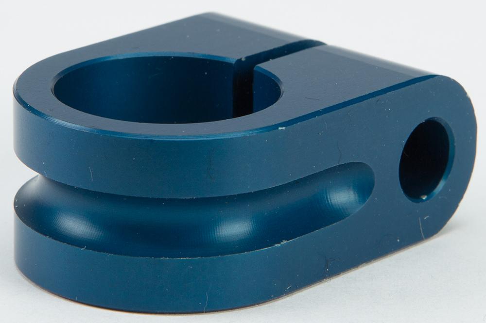 Milled Mirror Mount 7/8 In Blue