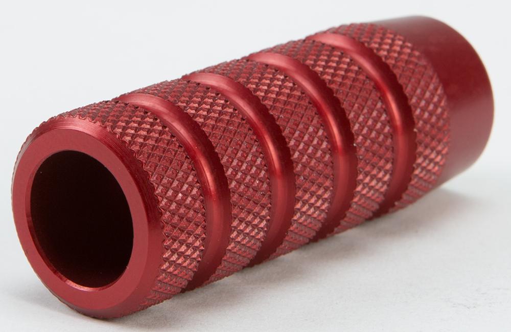 Knurled Shift Peg Red