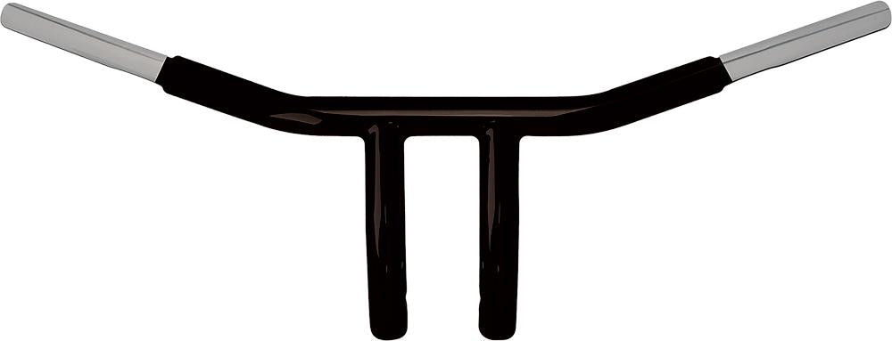 Chubby Drag Bar Black 6" Pull-back Risers