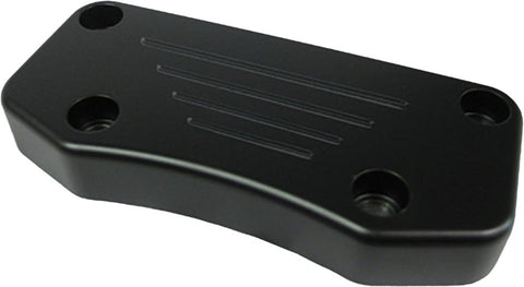 Ball Milled Top Clamp Black
