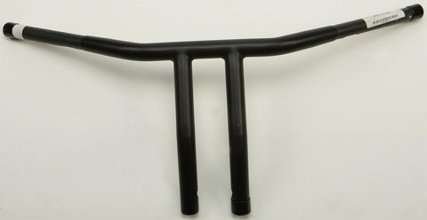 Chubby Drag Bar Black 10" Pull-back Risers