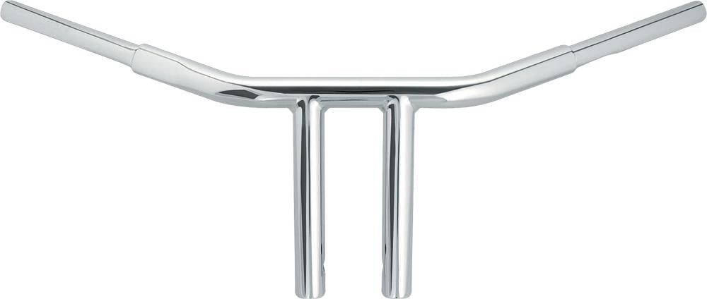 Psycho Chubby Drag Bar Chrome 8" Straight Risers