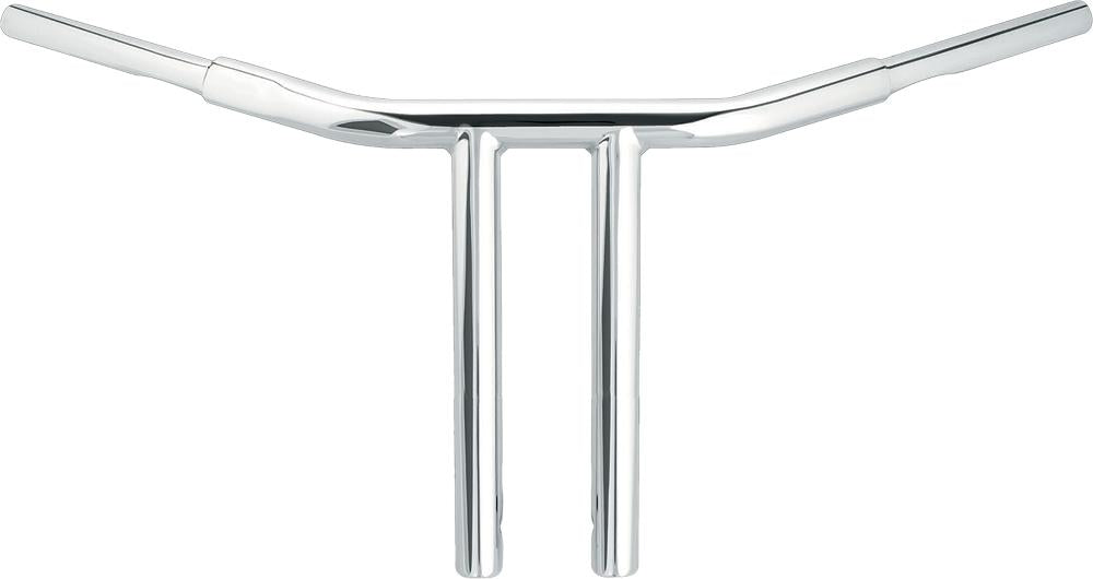 Psycho Chubby Drag Bar Chrome 12" Straight Risers