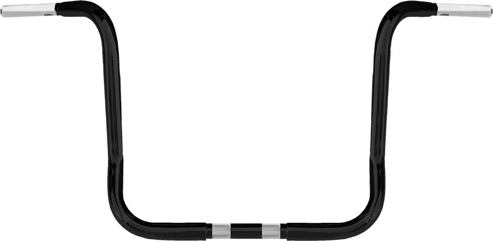 Chubby Bagger Ape Hanger Bar Black 12.5"