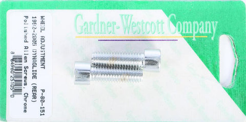 Rear Wheel Adjustment Bolts (polished)