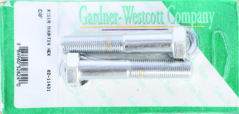 Riser Bolts Chrome Hex Cap Fine Thread