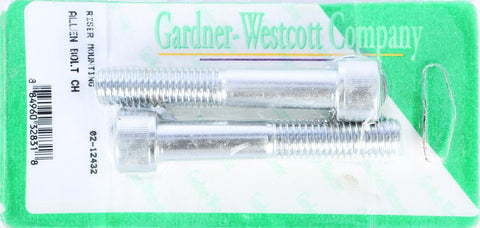 Riser Bolts Chrome Allen Head Coarse Thread