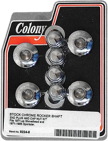 Rocker Shaft End Plug And Cap Kit