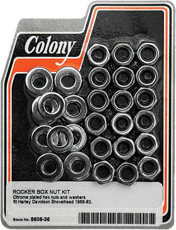 Rocker Box Nut Kit