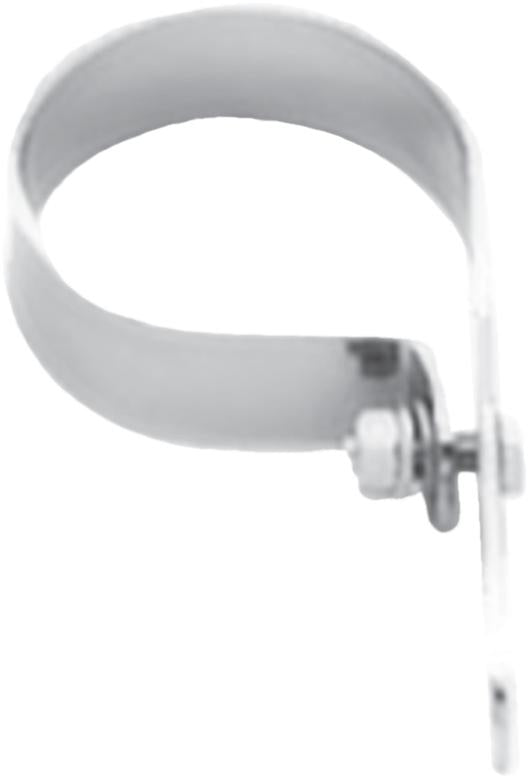 Muffler P-clamp 3"