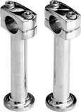 Post Style Risers Chrome 5"