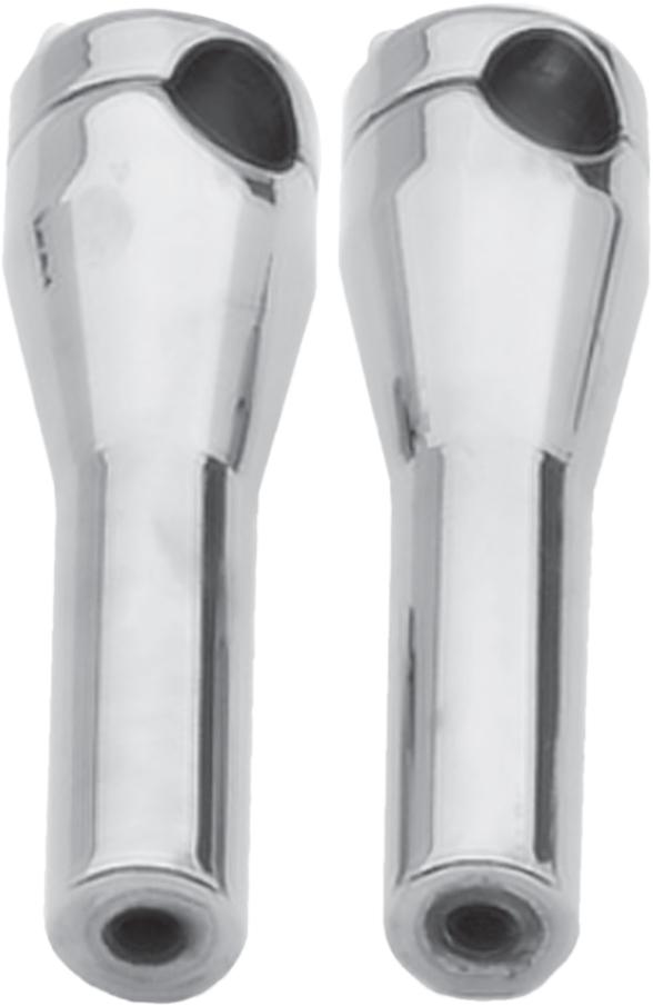 Glide Style Risers Chrome 6"