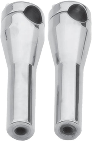 Glide Style Risers Chrome 6"