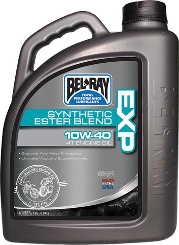 Exp Synthetic Ester Blend 4t E Ngine Oil 10w-40 4-liter